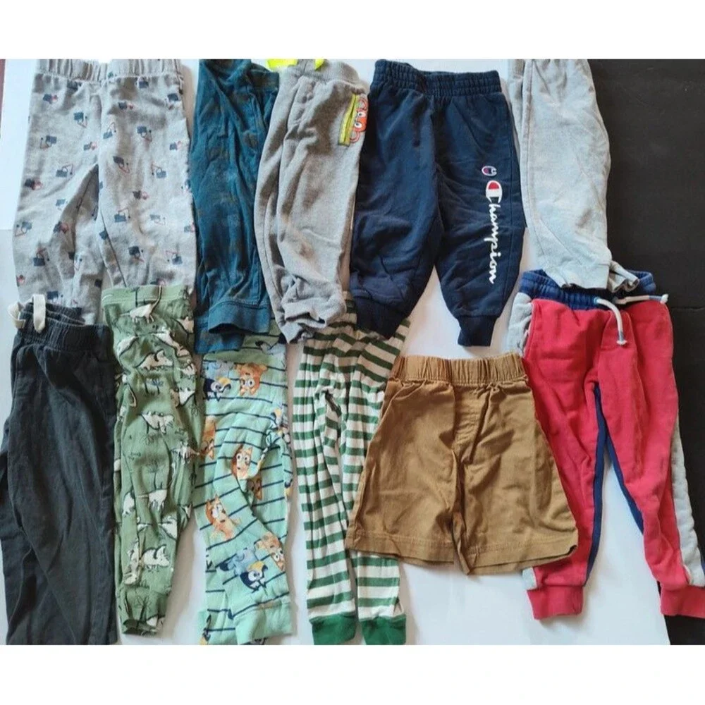Huge 40pcs 2t bundle set lot boys clothes clothing pj pants bodysuits onesies